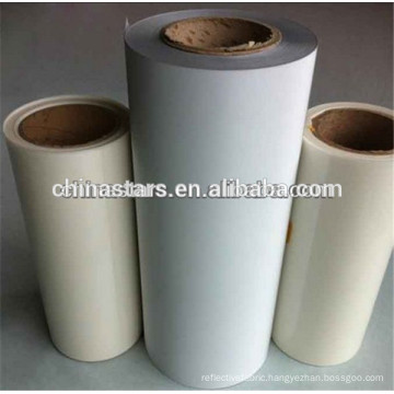 Transparent reflective transfer film,glass beads coated reflective transfer film,printing reflective transfer film